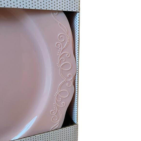 36pc Cupcakes & Cashmere Pink Disposable Dinner and Dessert Plate Set NEW - Picture 6 of 11